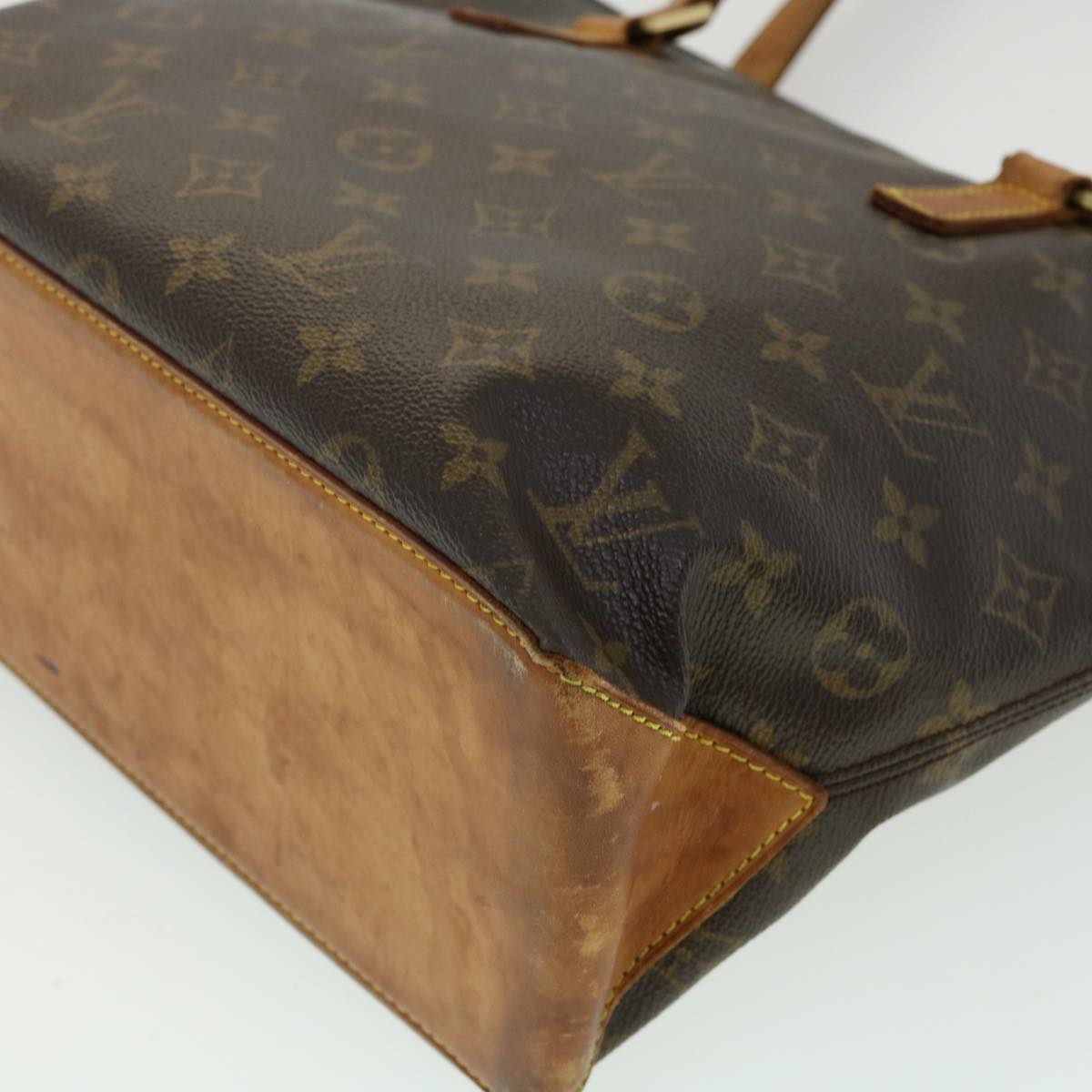 LOUIS VUITTON Monogram Cabas Piano Tote Bag M51148 LV Auth bs1727