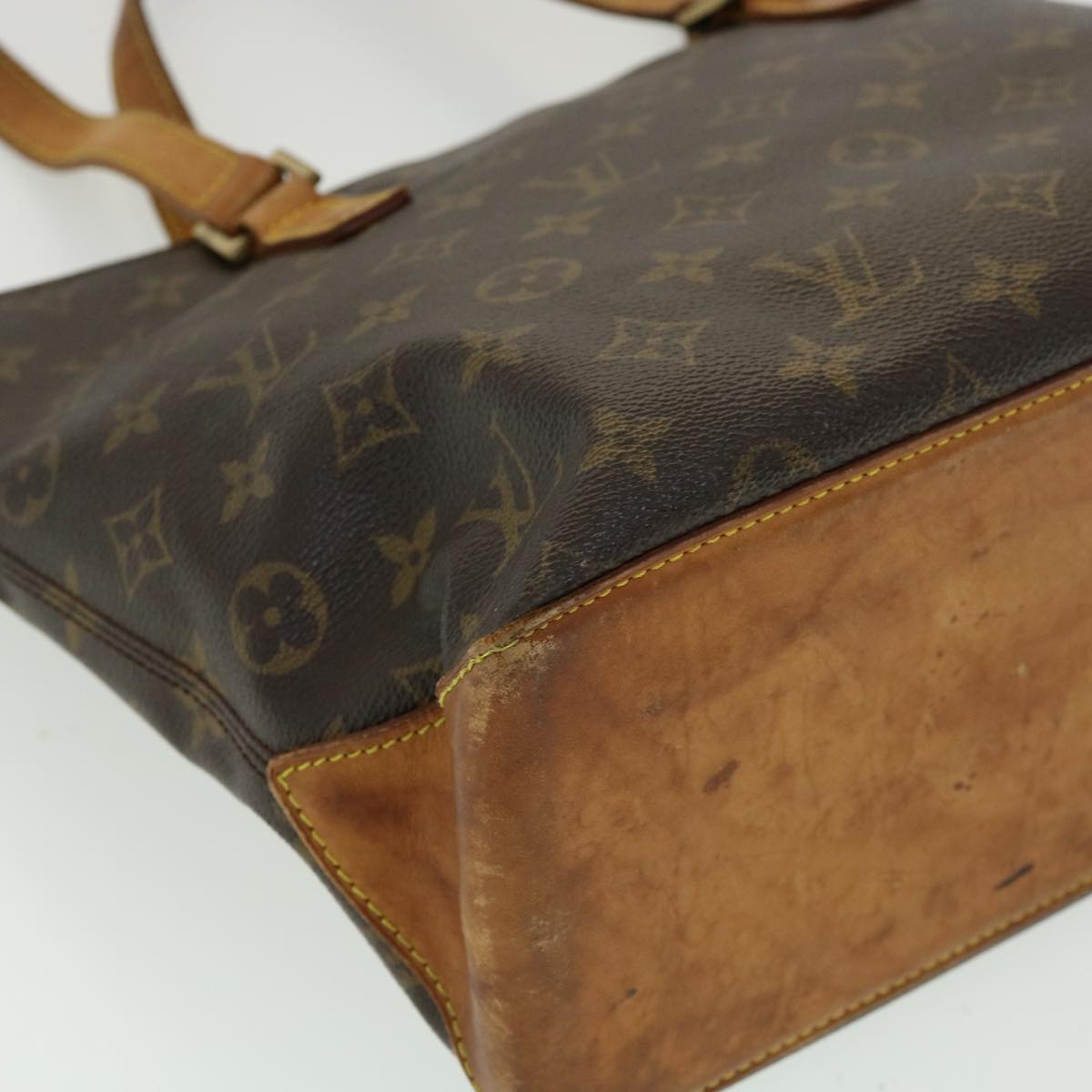 LOUIS VUITTON Monogram Cabas Piano Tote Bag M51148 LV Auth bs1727