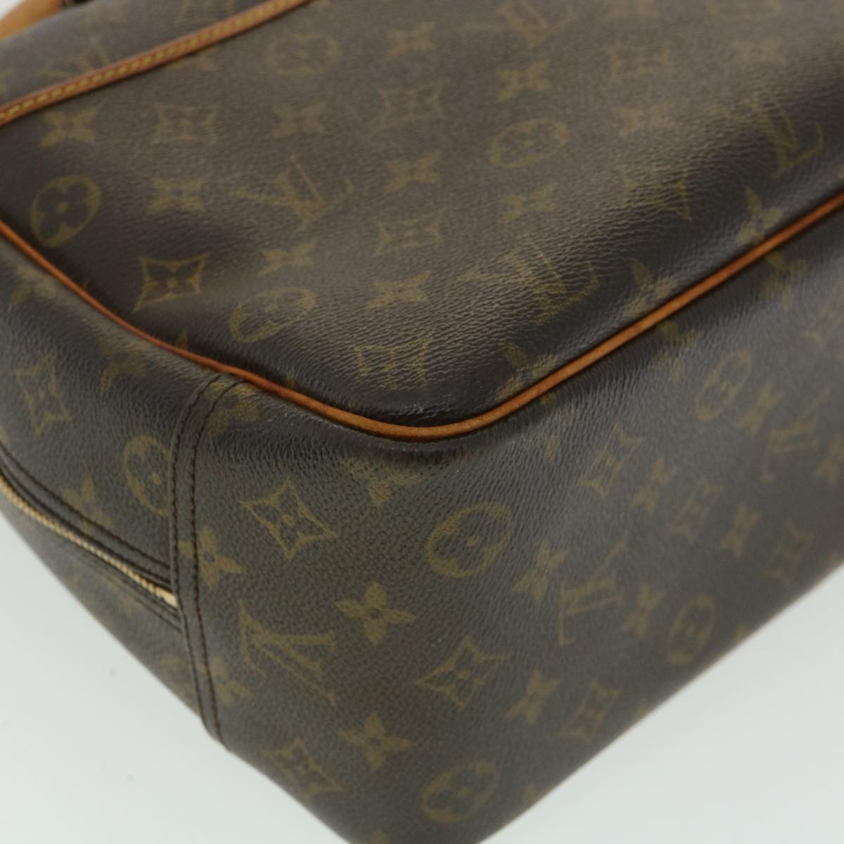 LOUIS VUITTON Monogram Deauville Hand Bag M47270 LV Auth bs1734