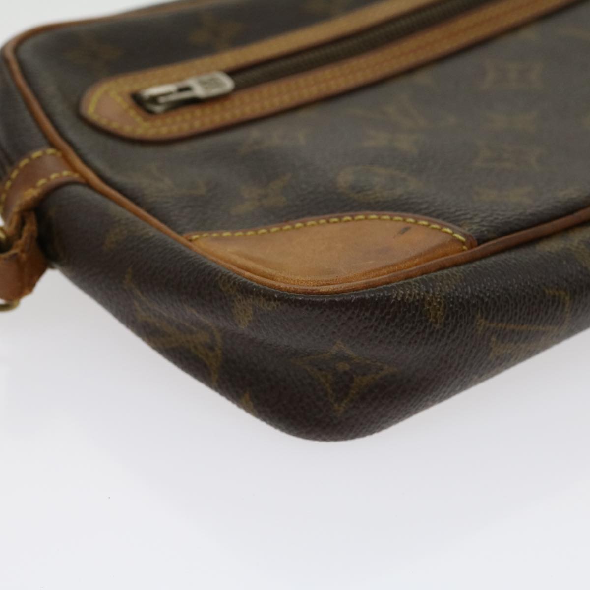 LOUIS VUITTON Monogram Marly DragonneGM Clutch Bag Vintage M51825 LV Auth bs1752