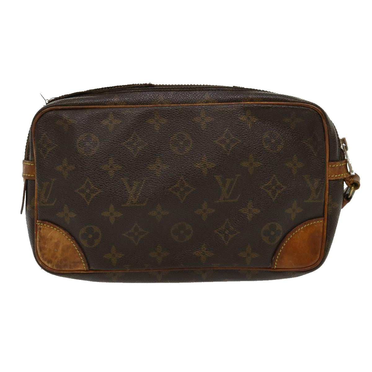 LOUIS VUITTON Monogram Marly DragonneGM Clutch Bag Vintage M51825 LV Auth bs1752 - 0