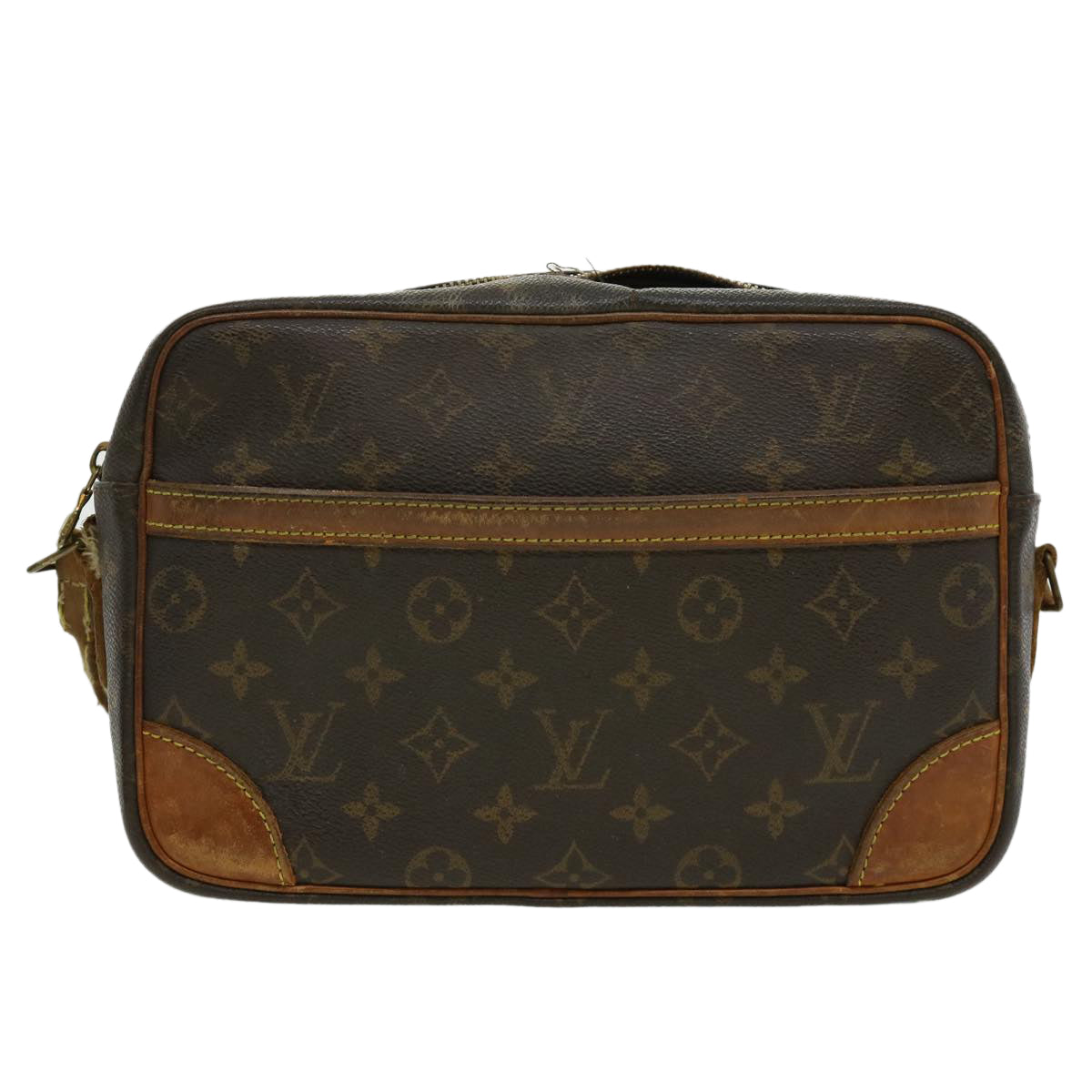 LOUIS VUITTON Monogram Trocadero 27 Shoulder Bag M51274 LV Auth bs1762