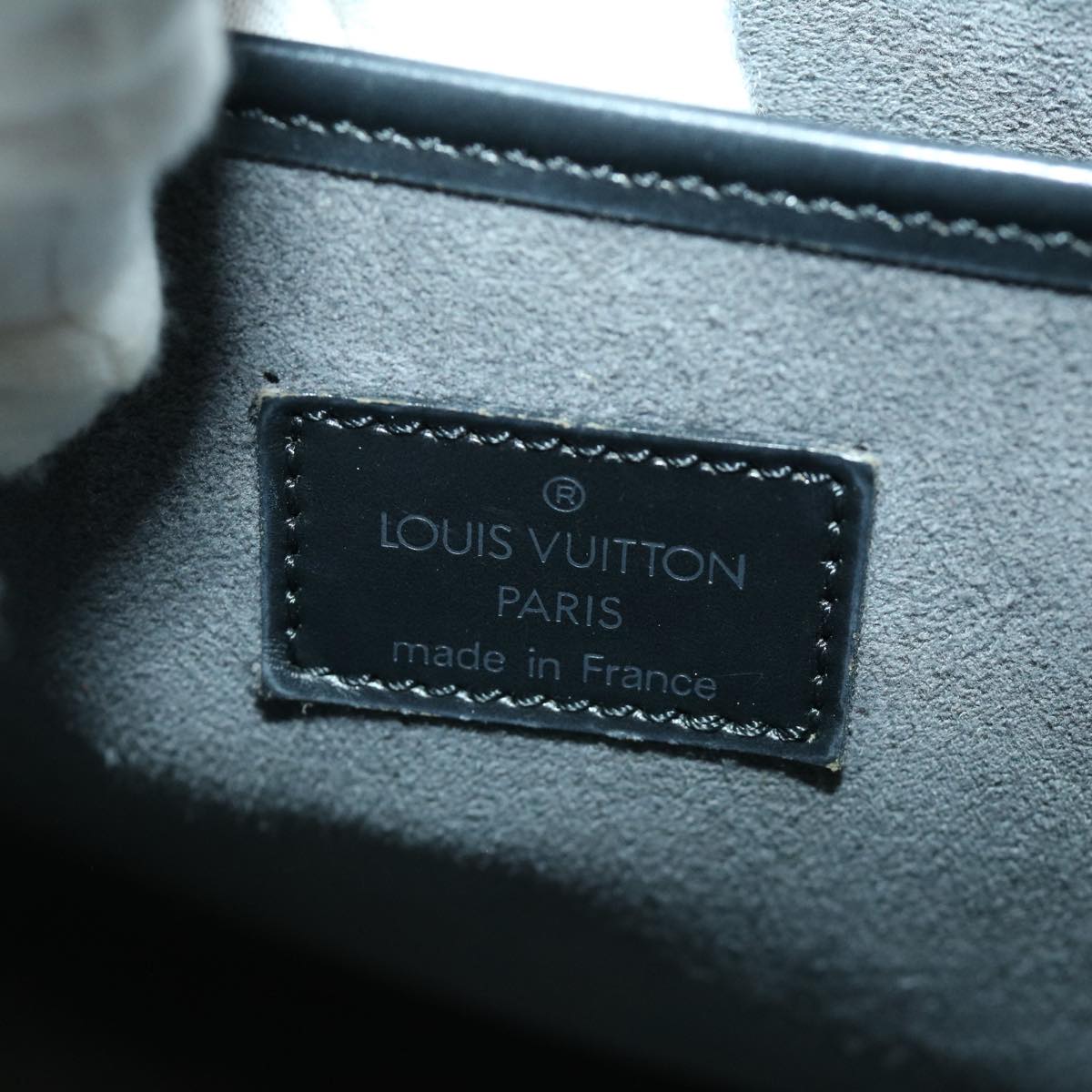 LOUIS VUITTON Epi Ombre Hand Bag Black M52102 LV Auth bs1766