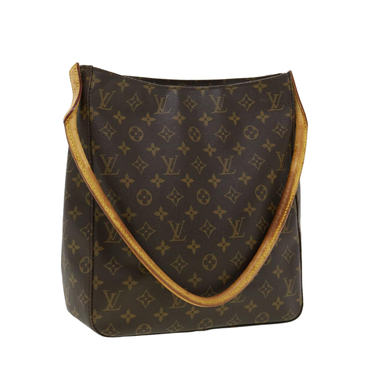 LOUIS VUITTON Monogram Looping GM Shoulder Bag M51145 LV Auth bs1771