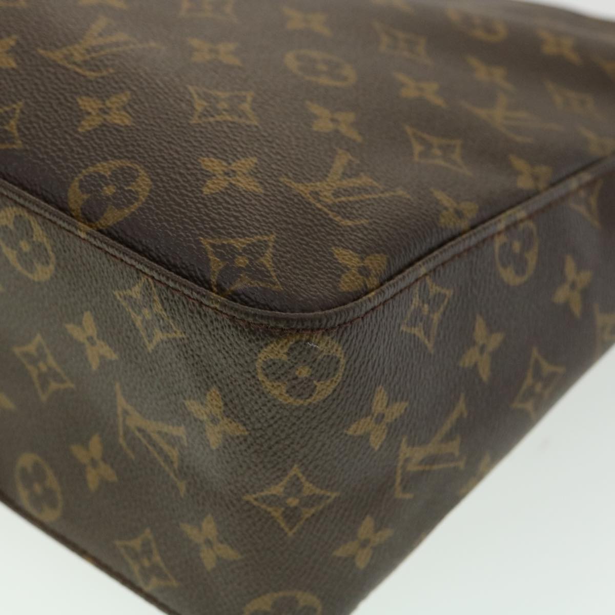 LOUIS VUITTON Monogram Looping GM Shoulder Bag M51145 LV Auth bs1771