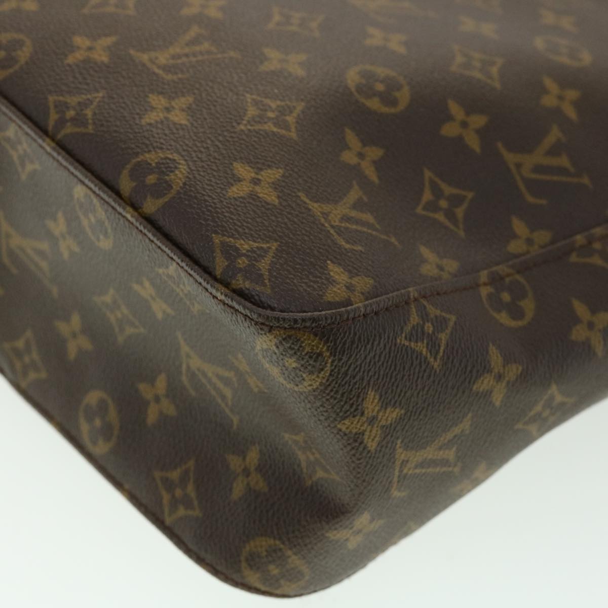 LOUIS VUITTON Monogram Looping GM Shoulder Bag M51145 LV Auth bs1771