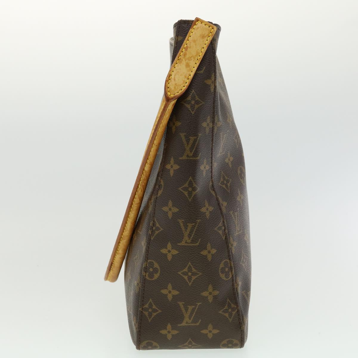 LOUIS VUITTON Monogram Looping GM Shoulder Bag M51145 LV Auth bs1771