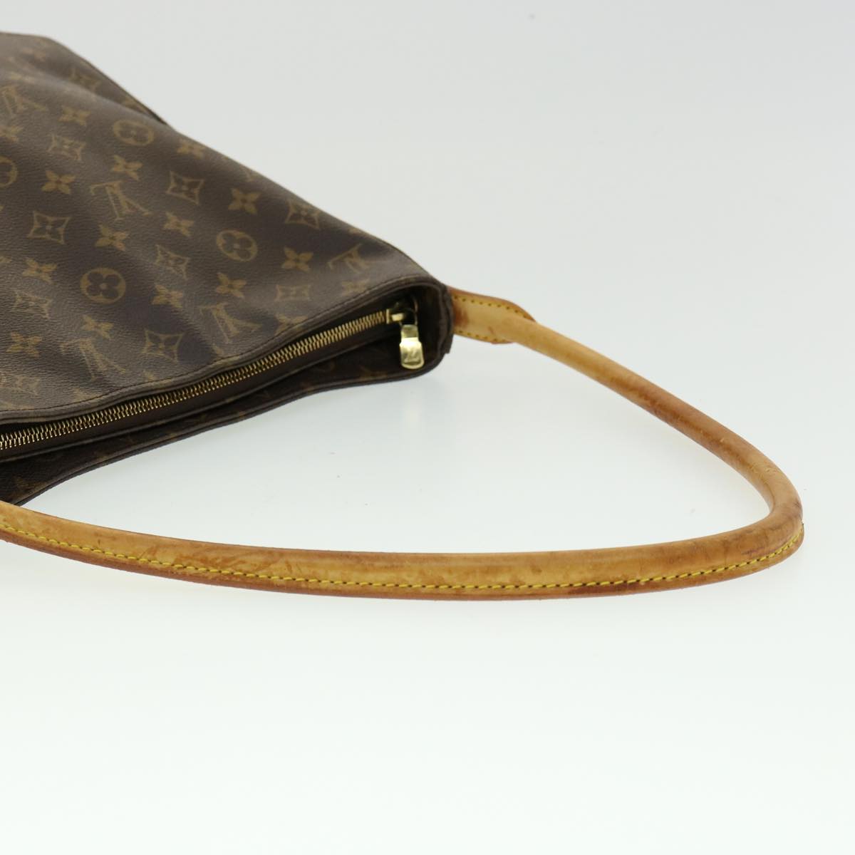 LOUIS VUITTON Monogram Looping GM Shoulder Bag M51145 LV Auth bs1771