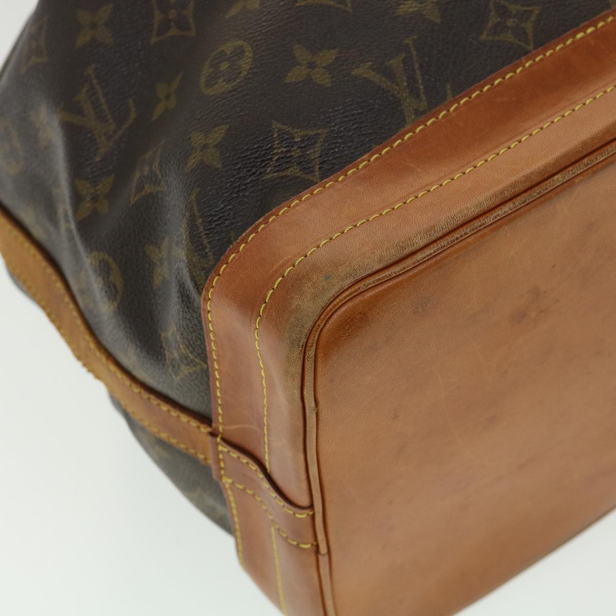 LOUIS VUITTON Monogram Noe Shoulder Bag M42224 LV Auth bs1780