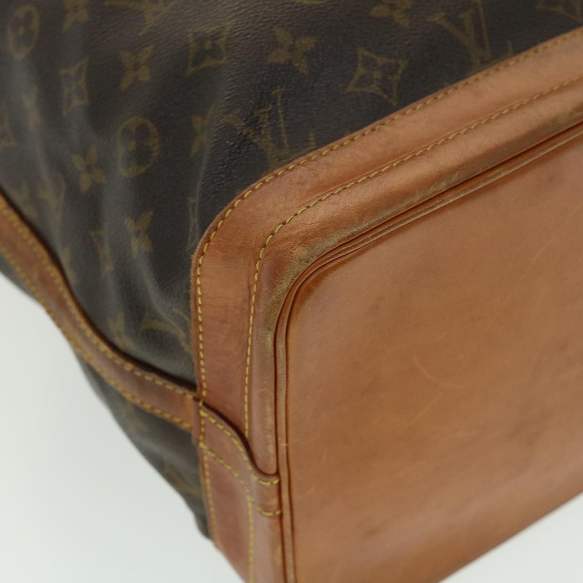 LOUIS VUITTON Monogram Noe Shoulder Bag M42224 LV Auth bs1780