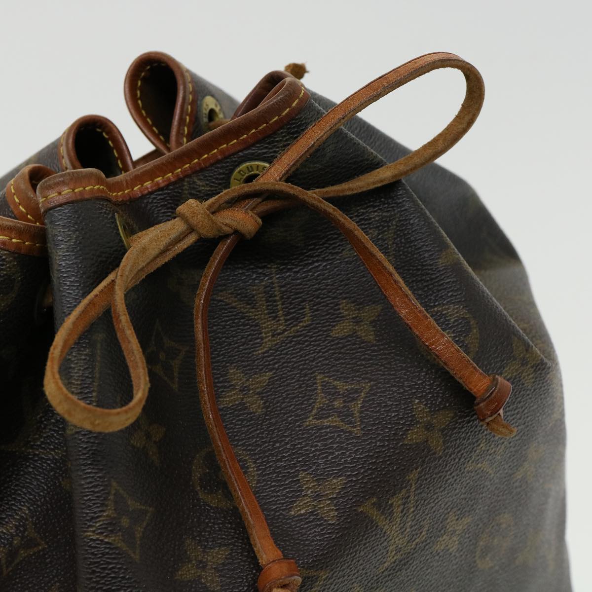 LOUIS VUITTON Monogram Noe Shoulder Bag M42224 LV Auth bs1780