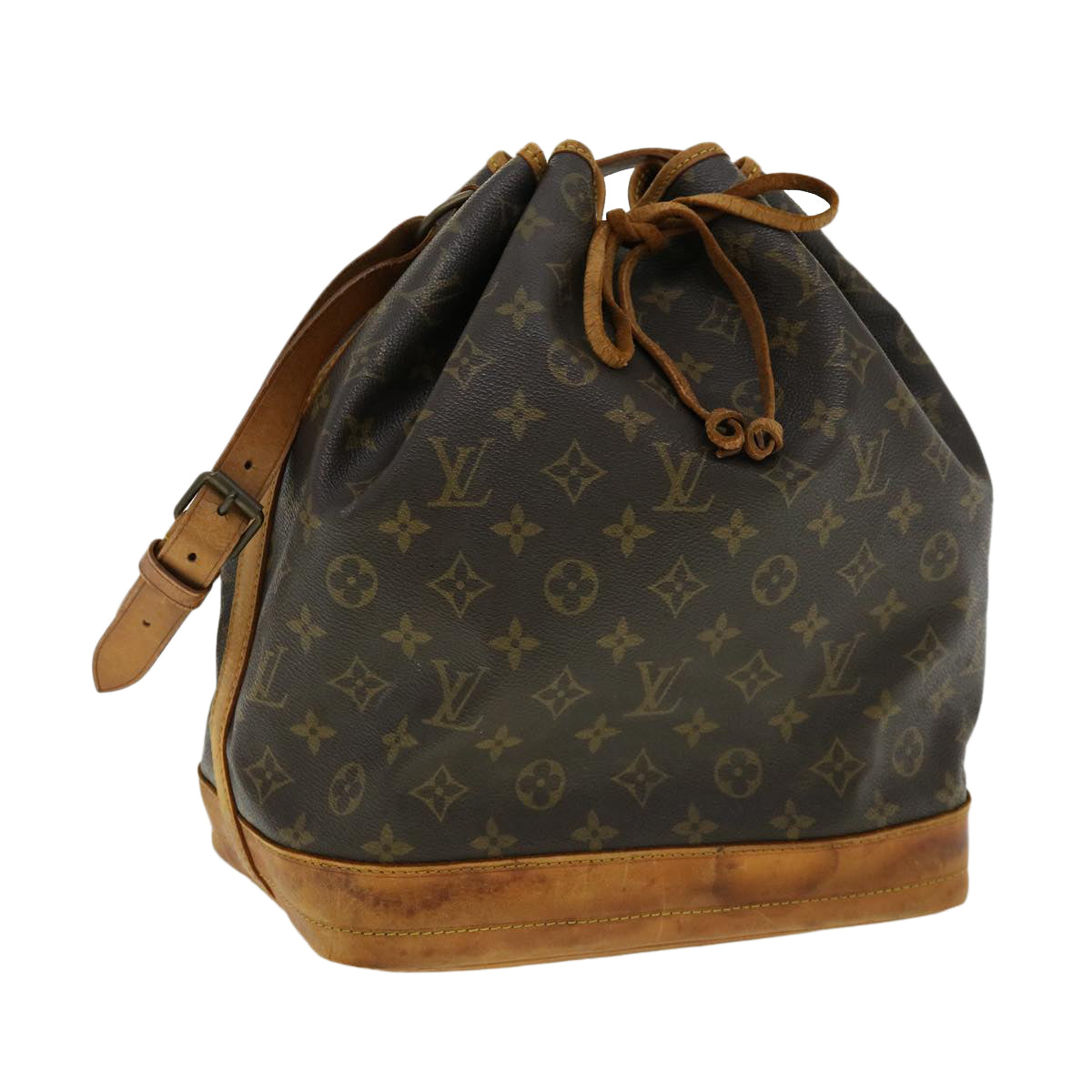 LOUIS VUITTON Monogram Noe Shoulder Bag M42224 LV Auth bs1782