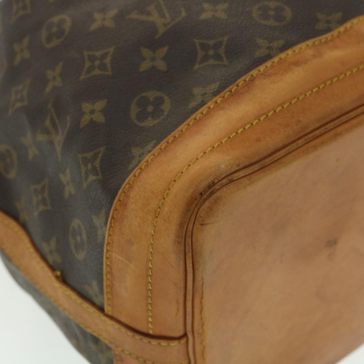 LOUIS VUITTON Monogram Noe Shoulder Bag M42224 LV Auth bs1782