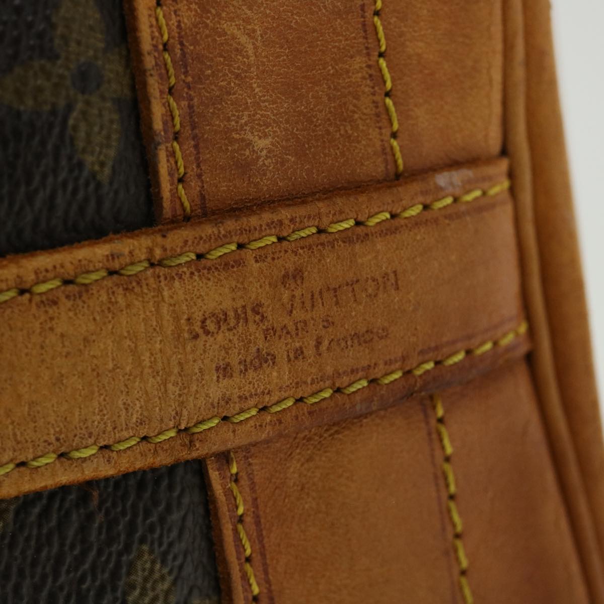LOUIS VUITTON Monogram Noe Shoulder Bag M42224 LV Auth bs1782