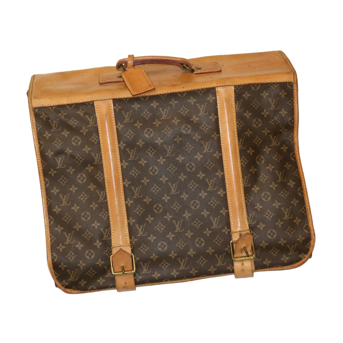 LOUIS VUITTON Monogram Suter Garment Cover M23522 LV Auth bs1817