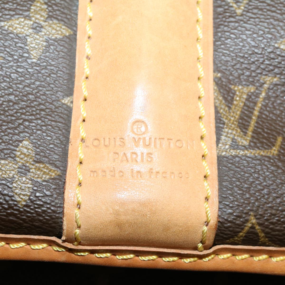 LOUIS VUITTON Monogram Suter Garment Cover M23522 LV Auth bs1817