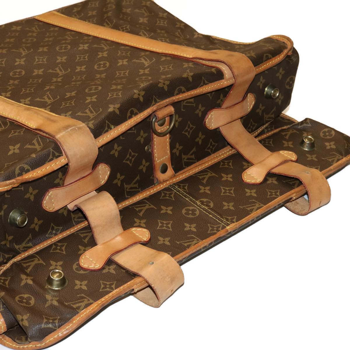 LOUIS VUITTON Monogram Suter Garment Cover M23522 LV Auth bs1817