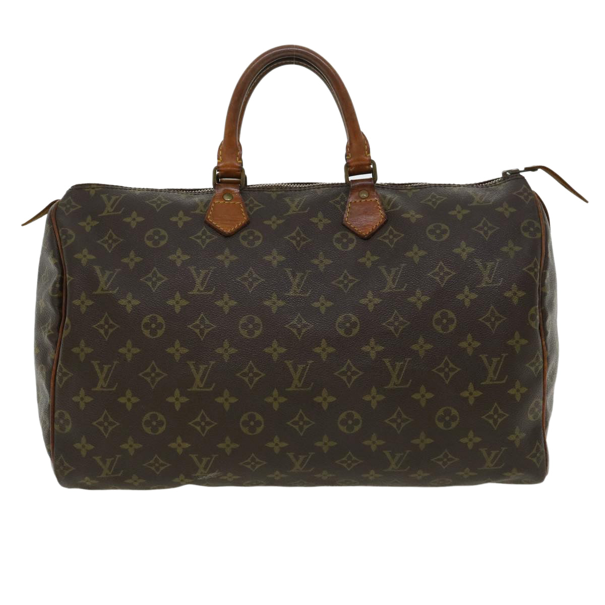 LOUIS VUITTON Monogram Speedy 40 Hand Bag M41522 LV Auth bs1829