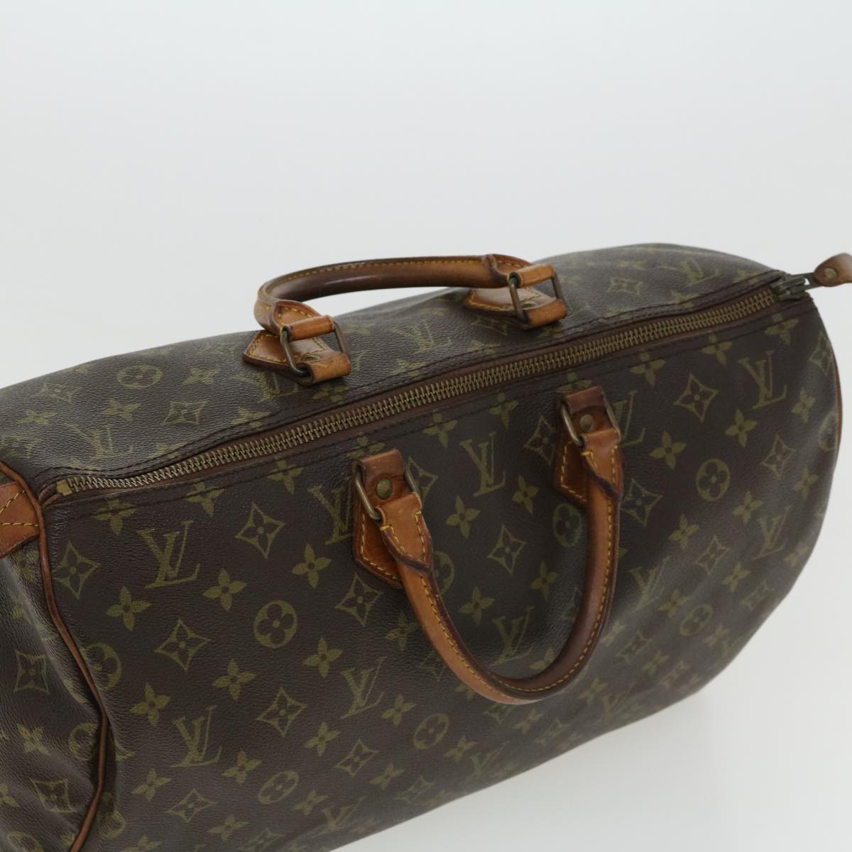 LOUIS VUITTON Monogram Speedy 40 Hand Bag M41522 LV Auth bs1829