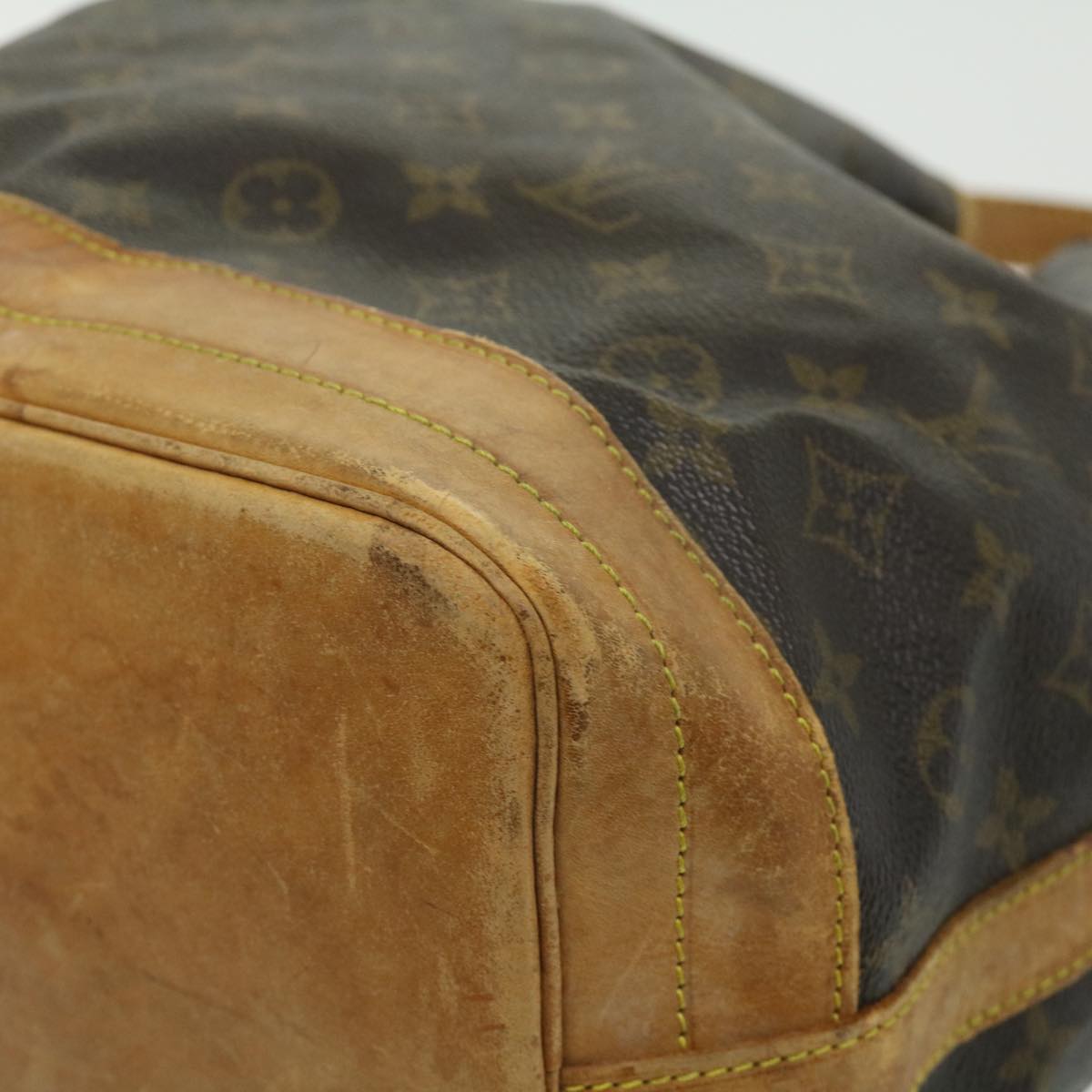 LOUIS VUITTON Monogram Noe Shoulder Bag M42224 LV Auth bs1836
