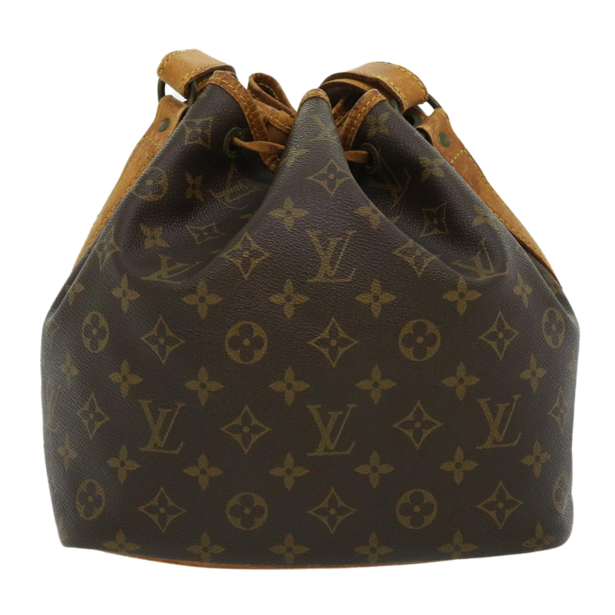 LOUIS VUITTON Monogram Petit Noe Shoulder Bag M42226 LV Auth bs1837