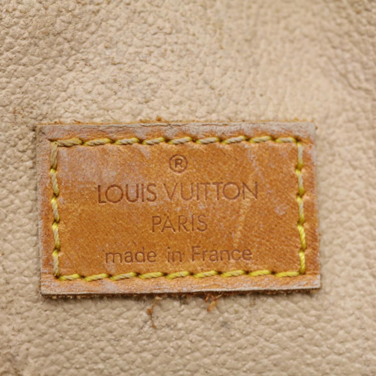 LOUIS VUITTON Monogram Sac Plat Hand Bag M51140 LV Auth bs1840