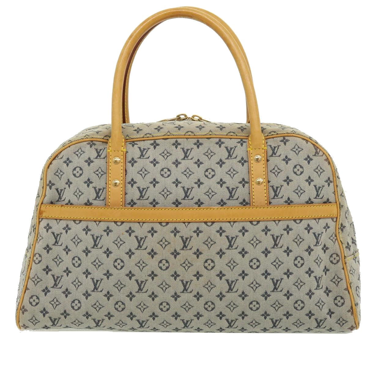 LOUIS VUITTON Monogram Mini Marie Hand Bag Blue M92003 LV Auth bs1844