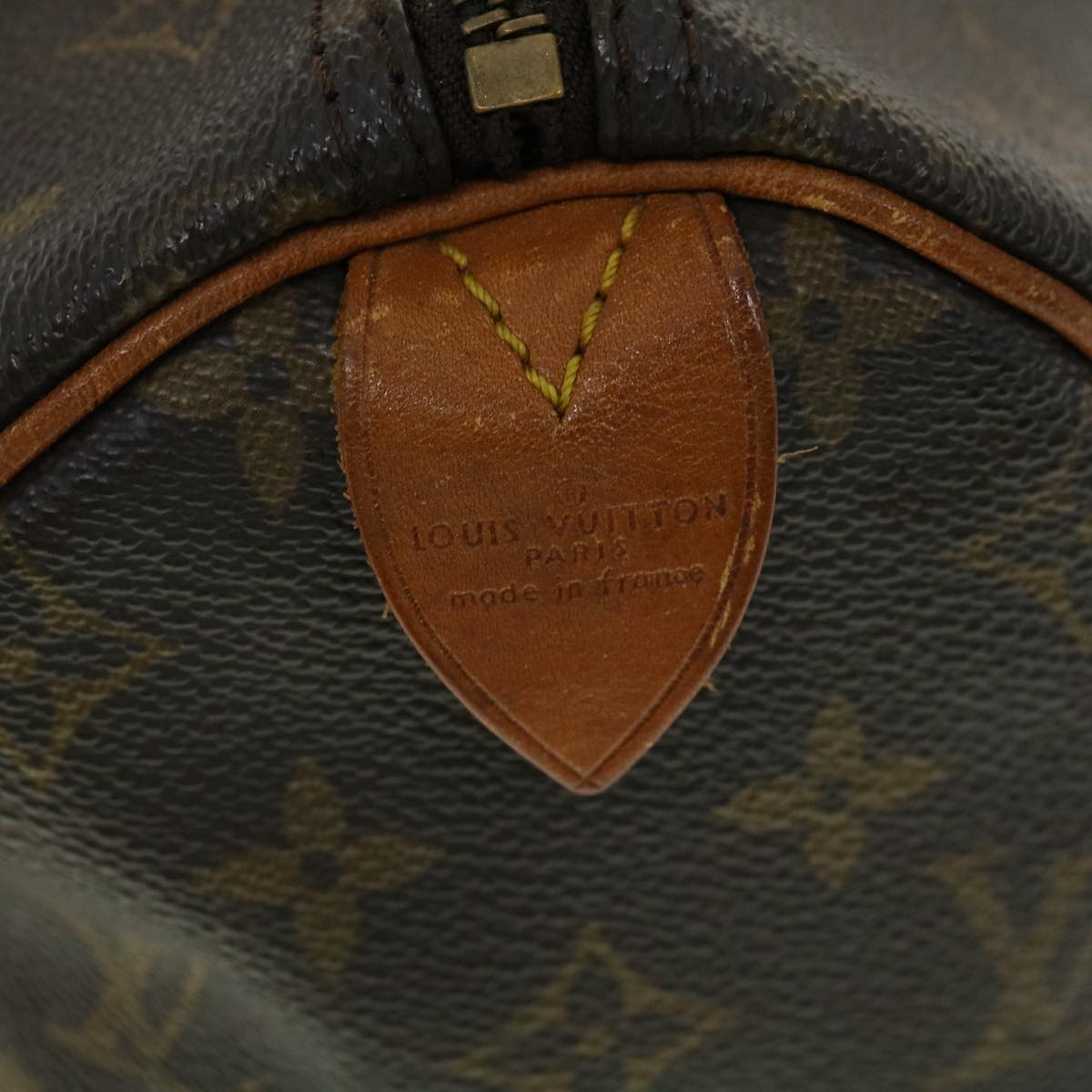 LOUIS VUITTON Monogram Speedy 30 Hand Bag M41526 LV Auth bs1874