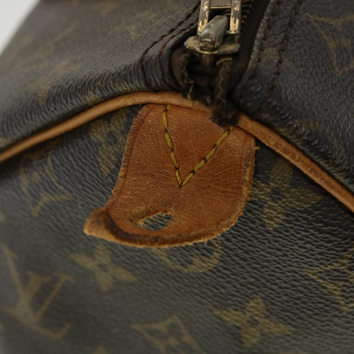 LOUIS VUITTON Monogram Speedy 30 Hand Bag M41526 LV Auth bs1874