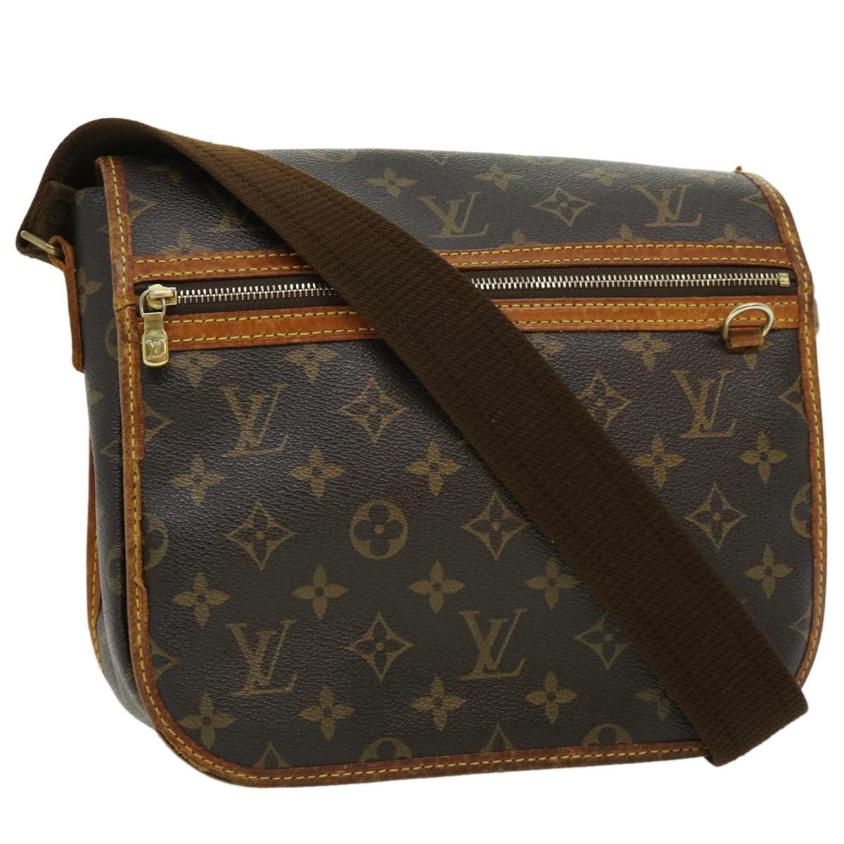 LOUIS VUITTON Monogram Messenger Bosphore PM Shoulder Bag M40106 LV Auth bs1909