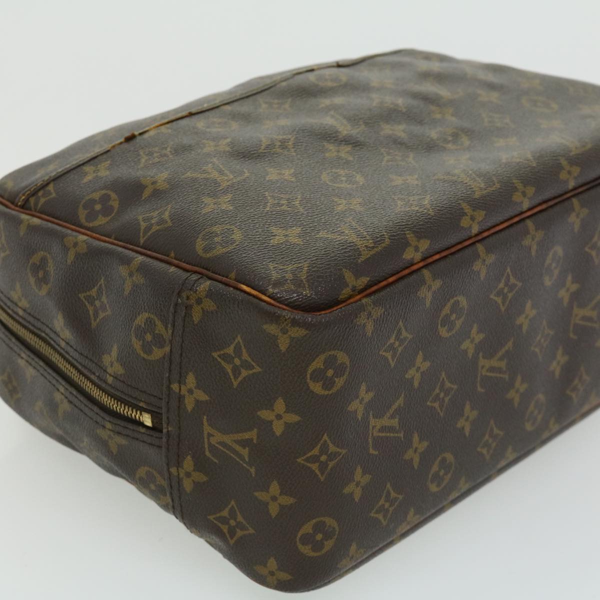 LOUIS VUITTON Monogram Deauville Hand Bag M47270 LV Auth bs1932