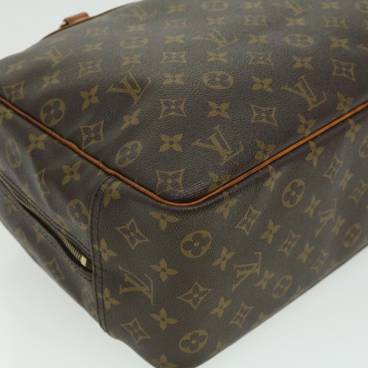 LOUIS VUITTON Monogram Deauville Hand Bag M47270 LV Auth bs1932