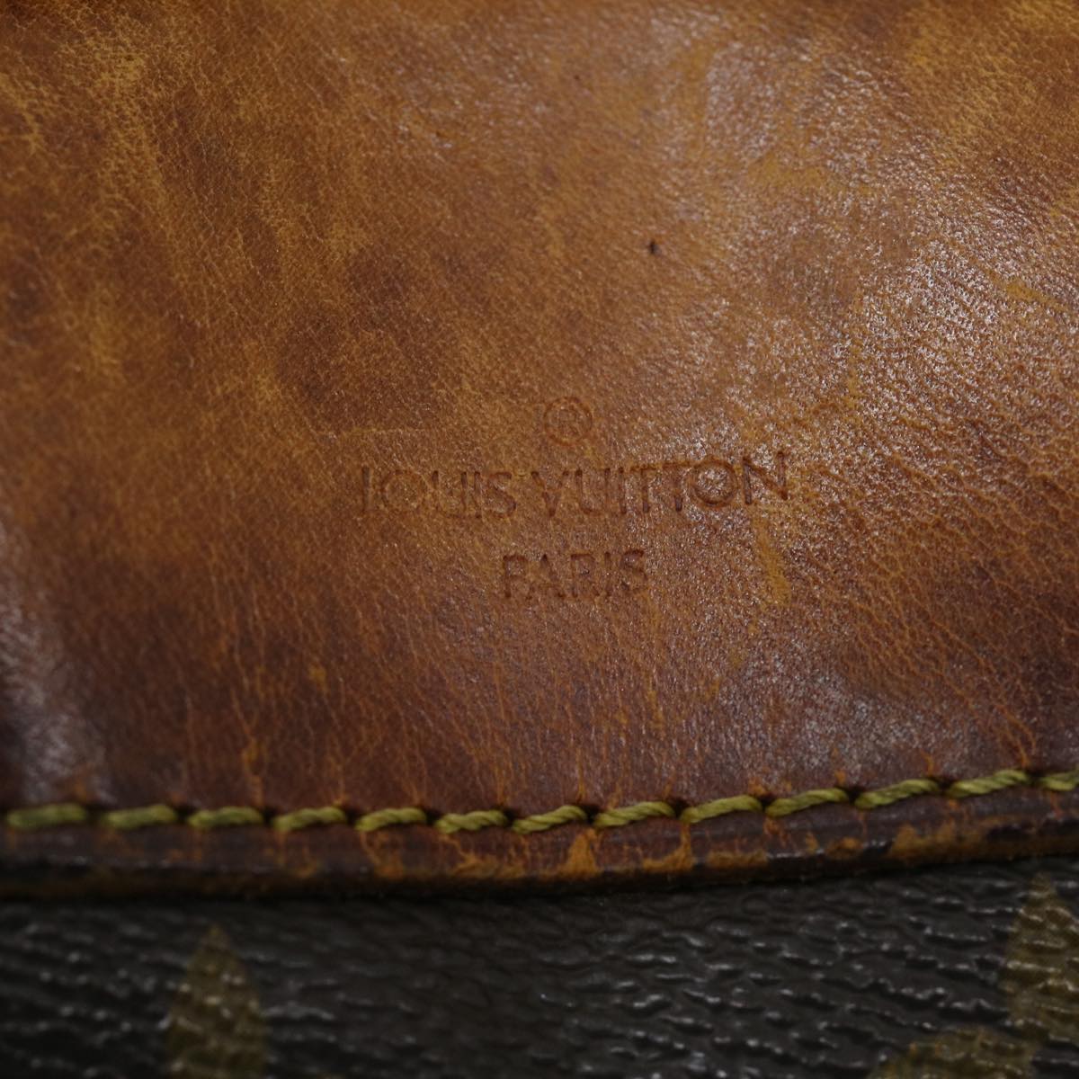 LOUIS VUITTON Monogram Deauville Hand Bag M47270 LV Auth bs1932