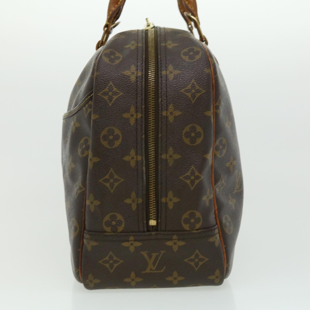 LOUIS VUITTON Monogram Deauville Hand Bag M47270 LV Auth bs1932