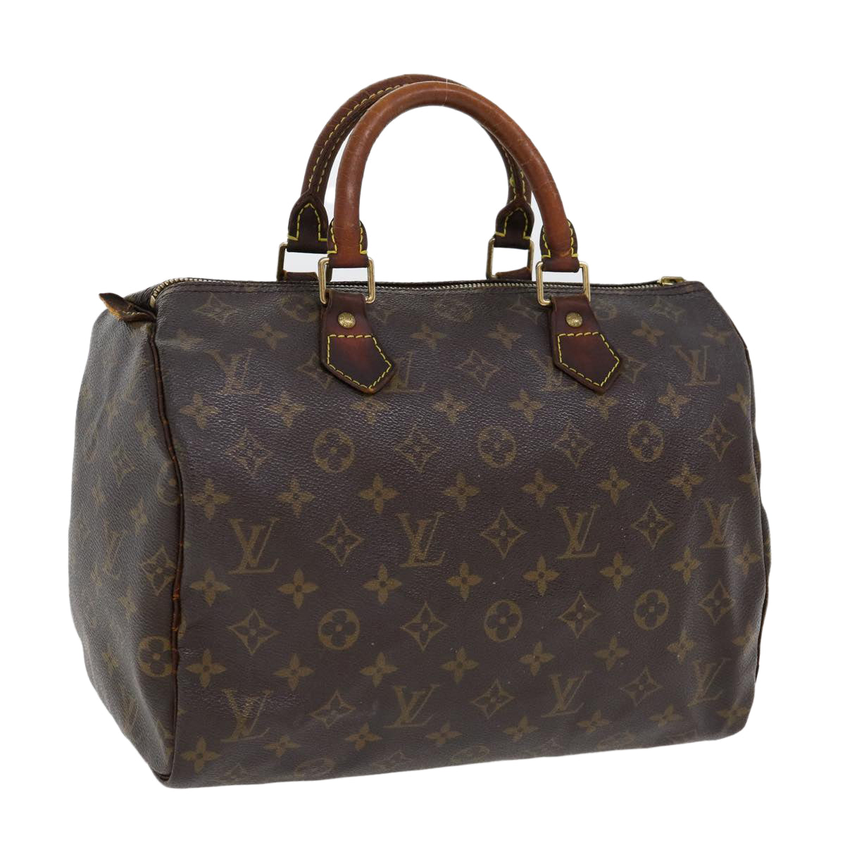 LOUIS VUITTON Monogram Speedy 30 Hand Bag M41526 LV Auth bs1940