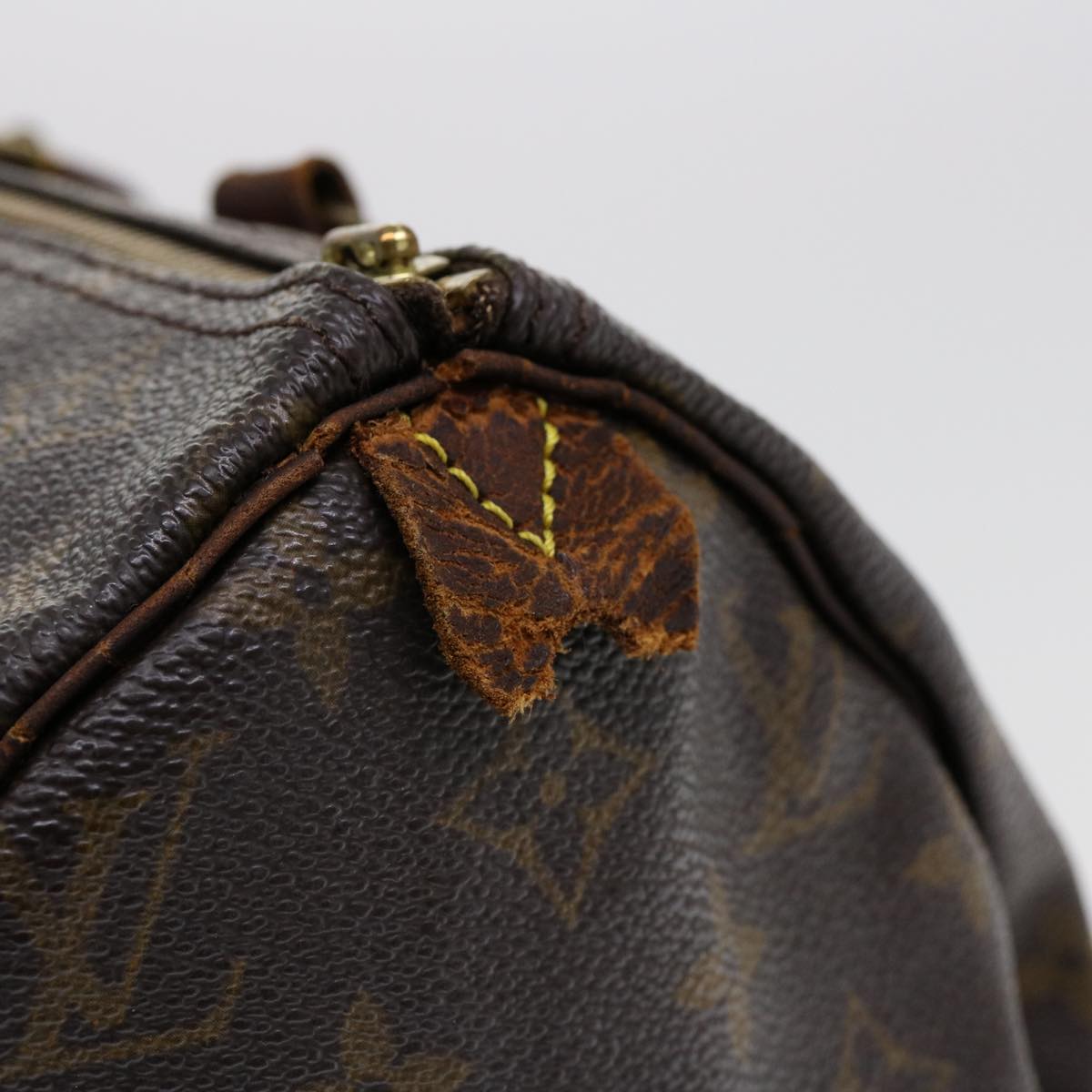 LOUIS VUITTON Monogram Speedy 30 Hand Bag M41526 LV Auth bs1940