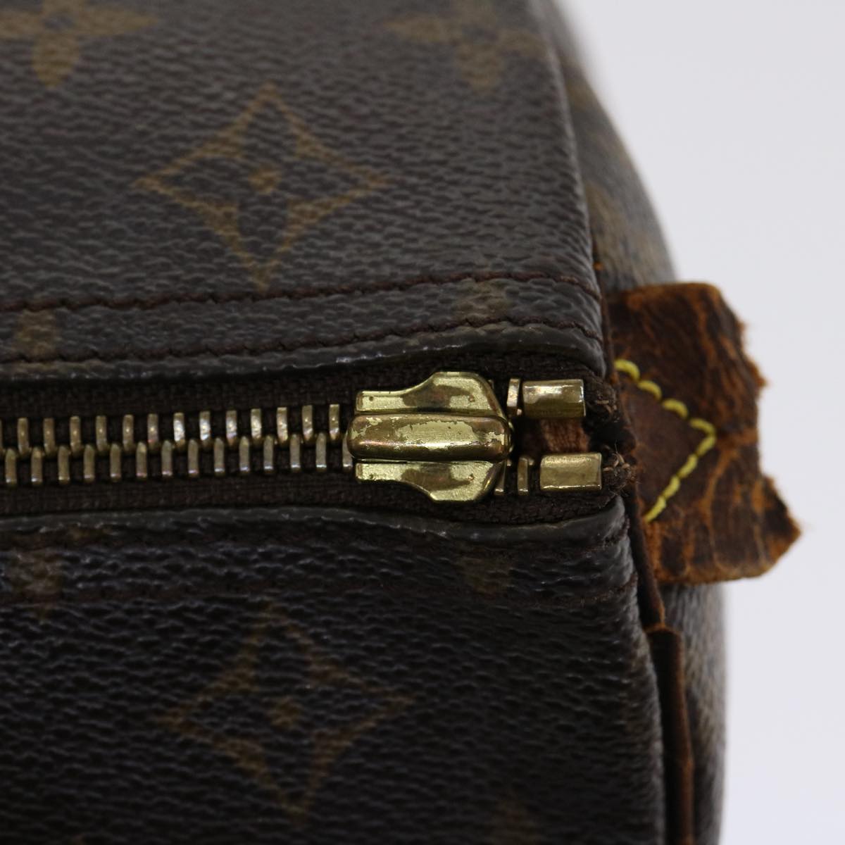 LOUIS VUITTON Monogram Speedy 30 Hand Bag M41526 LV Auth bs1940