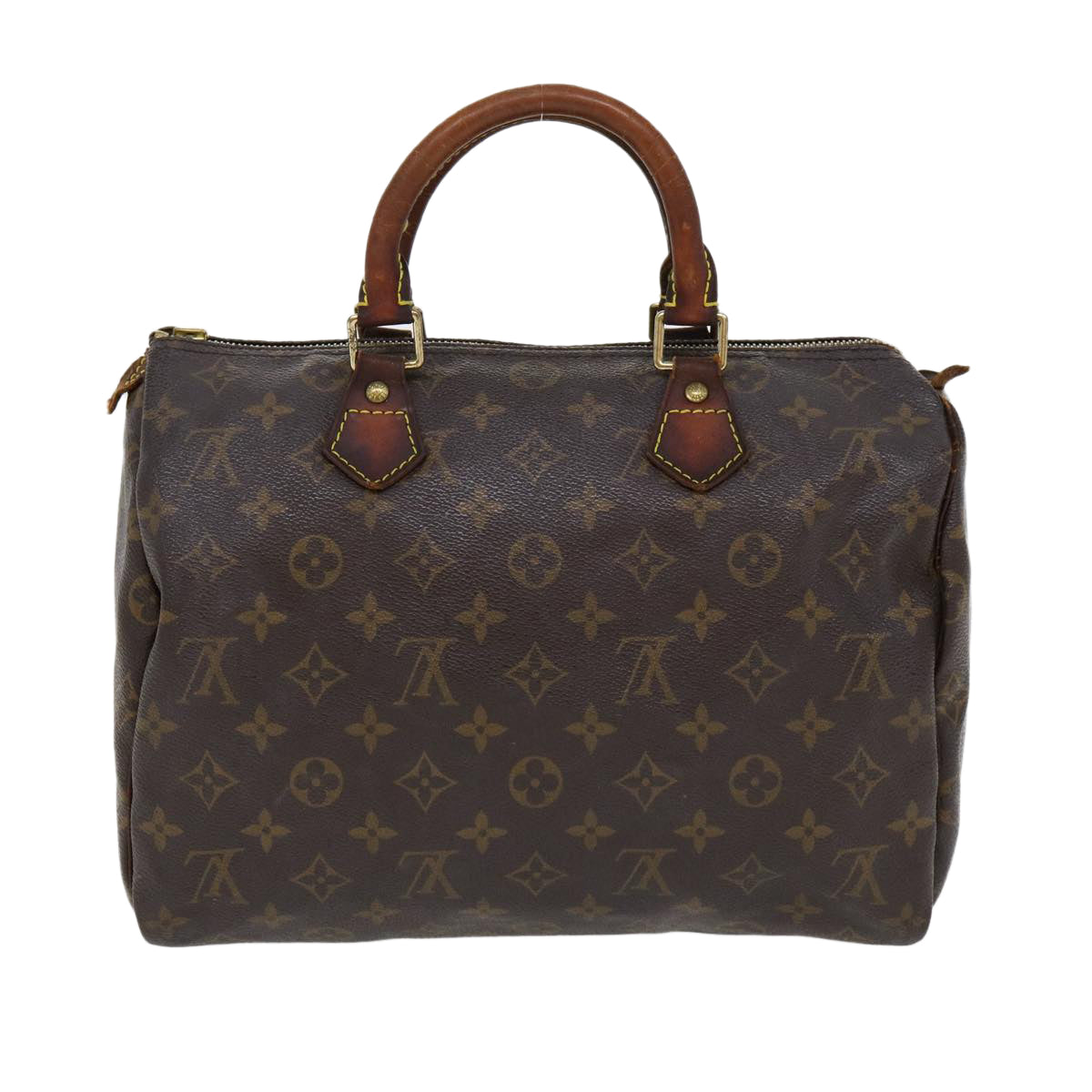 LOUIS VUITTON Monogram Speedy 30 Hand Bag M41526 LV Auth bs1940