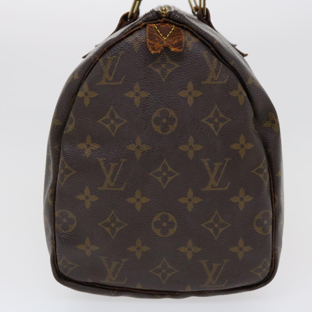 LOUIS VUITTON Monogram Speedy 30 Hand Bag M41526 LV Auth bs1940