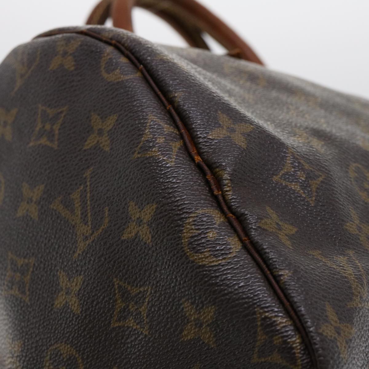 LOUIS VUITTON Monogram Speedy 30 Hand Bag M41526 LV Auth bs1940