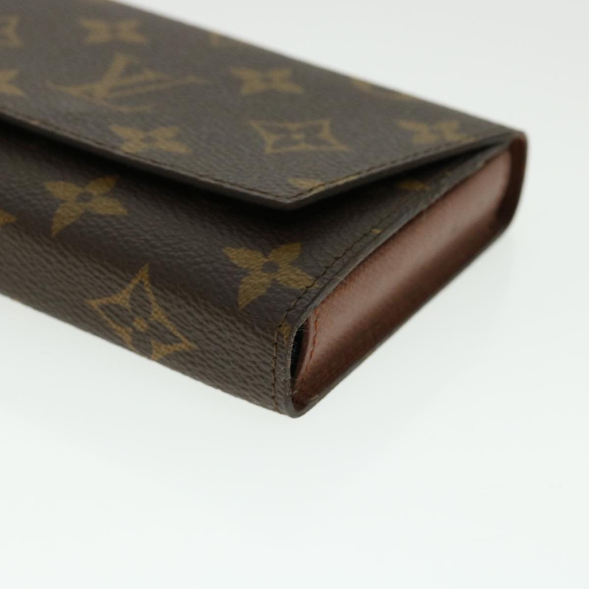 LOUIS VUITTON Monogram Playing Cards Accessory Pouch M58648 LV Auth bs1947A