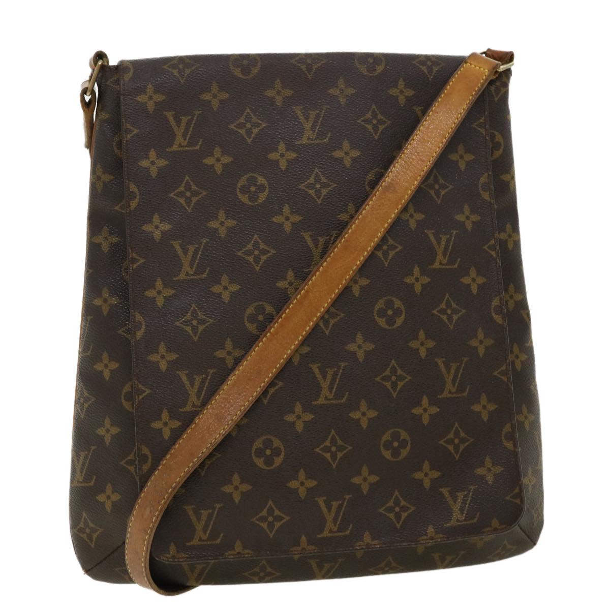 LOUIS VUITTON Monogram Musette Shoulder Bag M51256 LV Auth bs1961