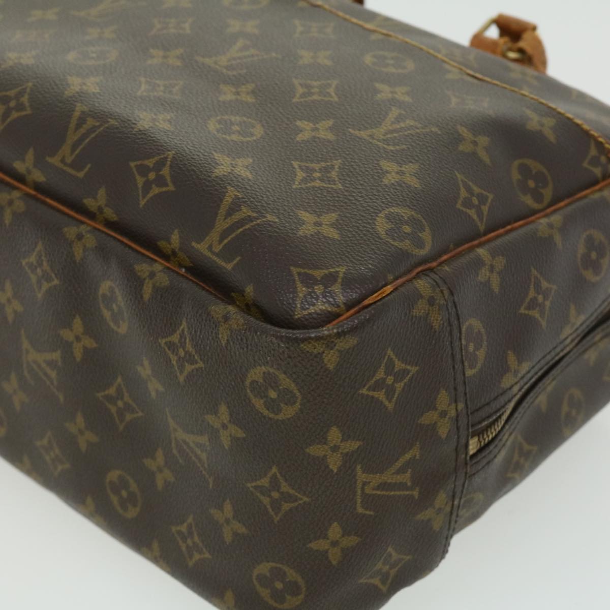 LOUIS VUITTON Monogram Deauville Hand Bag M47270 LV Auth bs1963