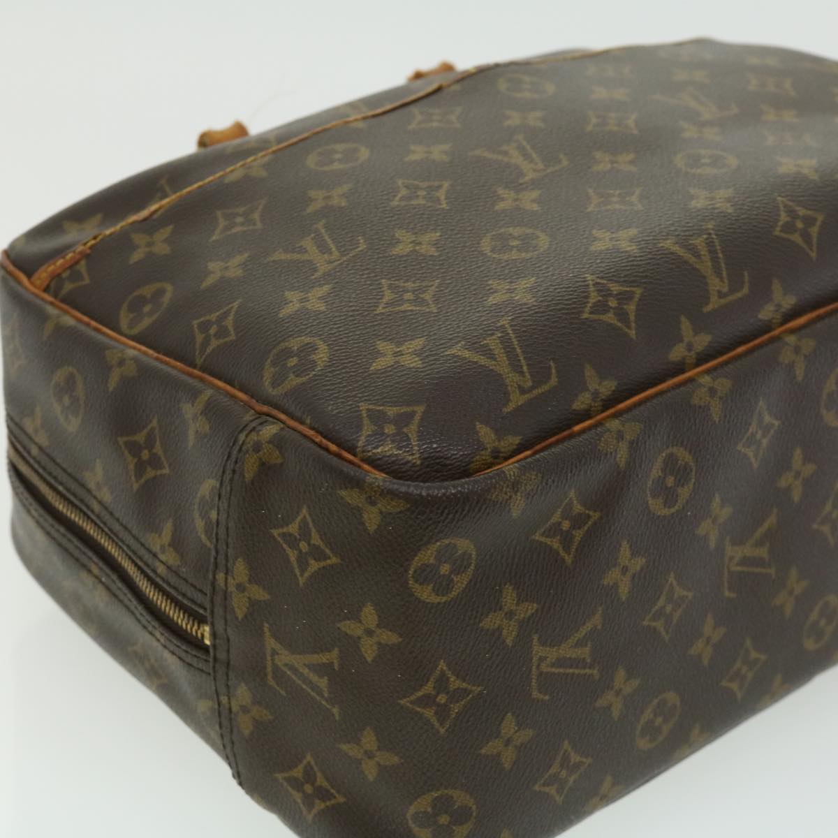 LOUIS VUITTON Monogram Deauville Hand Bag M47270 LV Auth bs1963