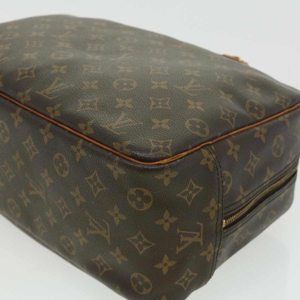 LOUIS VUITTON Monogram Deauville Hand Bag M47270 LV Auth bs1963