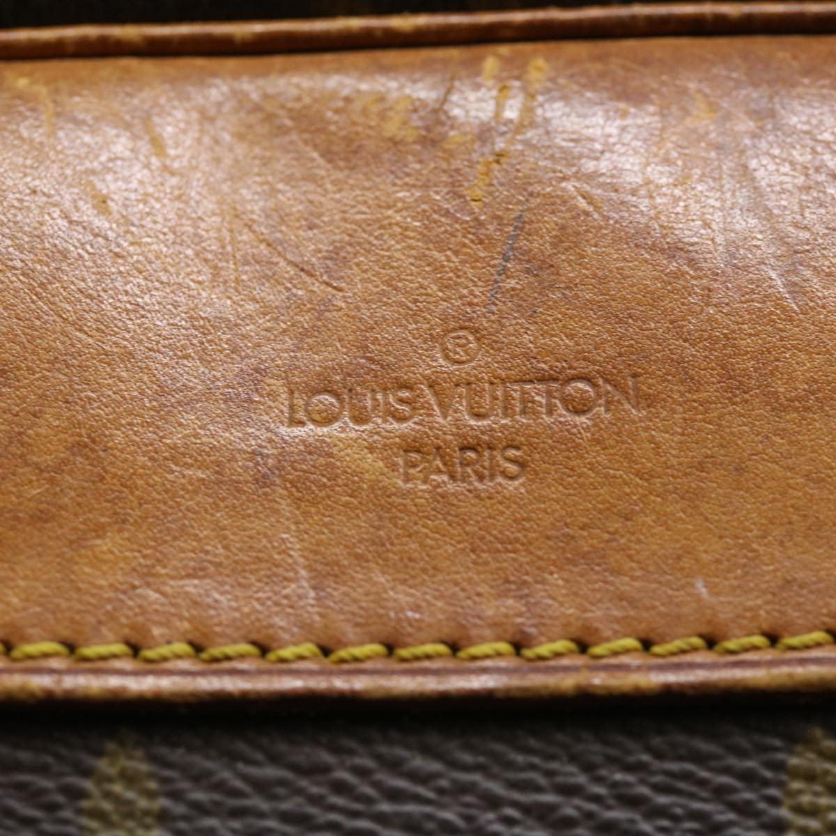 LOUIS VUITTON Monogram Deauville Hand Bag M47270 LV Auth bs1963