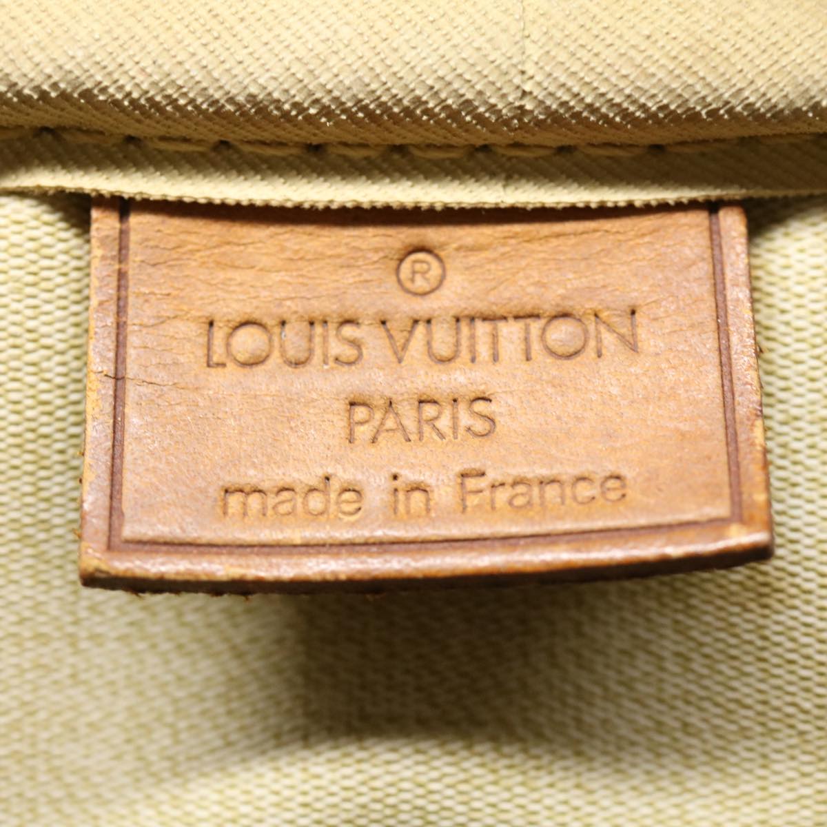 LOUIS VUITTON Monogram Deauville Hand Bag M47270 LV Auth bs1963