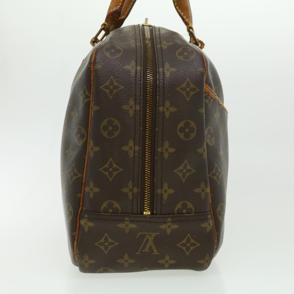 LOUIS VUITTON Monogram Deauville Hand Bag M47270 LV Auth bs1963