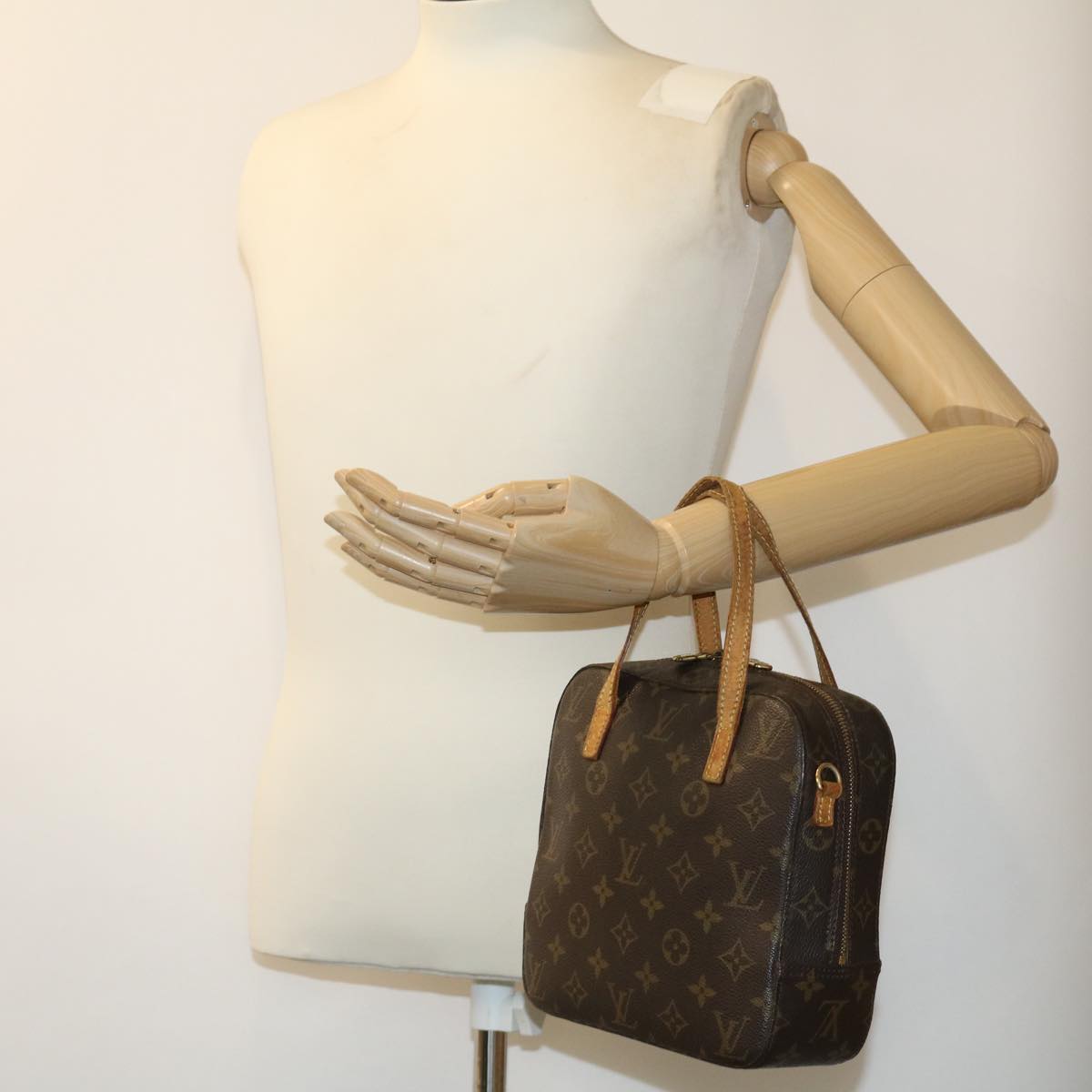 LOUIS VUITTON Monogram Spontini Hand Bag M47500 LV Auth bs2024