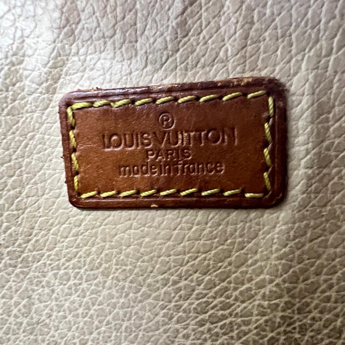 LOUIS VUITTON Monogram Sac Plat Hand Bag M51140 LV Auth bs2026